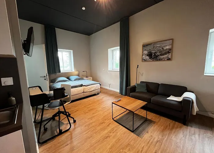 公寓 Wohnquartier Muehlenhof In Neuenkirchen-voerden *